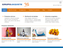 Tablet Screenshot of grupojaquete.com